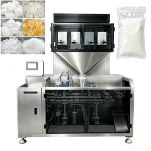 Machine de remplissage automatique Doypack à fermeture éclair, personnalisée pour le sucre, les épices, les sachets de pesage, les granulés de sucre et les bonbons - Product Image 1
