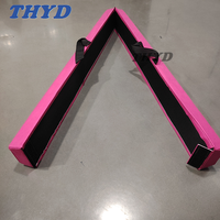 Matériel de gymnastique personnalisé directement de l'usine, poutre d'équilibre pliable en bois EVA pour enfants et tout-petits, portable, pour exercices de fitness en intérieur