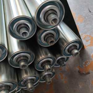 Kunden spezifische Edelstahl-Förder rolle für die Hotel industrie Neues <span class=keywords><strong>UHMWPE</strong></span>-Kunststoff material für die Förderband-Umlenkrolle - Product Image 2