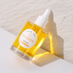 Cilindro de diseño de hombro plano 60ml 80ml Botella cuentagotas de vidrio con pipeta blanca para embalaje de suero de cuidado de la piel de aceite esencial - Product Image 1