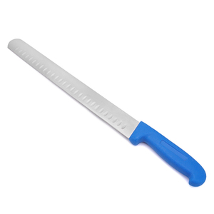 <span class=keywords><strong>Cuchillo</strong></span> para jamón de acero inoxidable ultra afilado de 12 pulgadas, diseño ergonómico, el <span class=keywords><strong>mejor</strong></span> para rebanar asados, carnes - Product Image 2