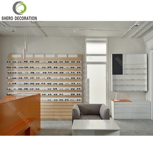 ตู้โชว์แว่นตาแบบล็อคได้ เฟอร์นิเจอร์ร้านค้าปลีกแว่นตา ชั้นวางแว่นกันแดดแบบติดผนัง ตู้โชว์แว่นตาแบบติดผนัง - Product Image 3