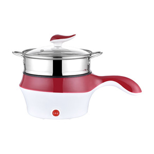 Sartén Eléctrica Multifuncional Pequeña con Cuerpo de Plástico, Mini Cocina Eléctrica para Uso Doméstico, Ideal para Estudiantes y Dormitorios - Product Image 1