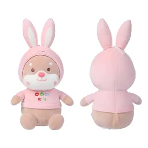 New arrival hot sale best made plush toys rabbit doll wholesale bunny stuffed animals cartoon plush toy