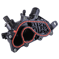 Pièces de systèmes de refroidissement automobile, ensemble de boîtier de thermostat de liquide de refroidissement du moteur 110600260R 2822033000 pour Renault Nissan, vente en gros