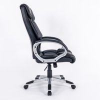 Chaise de bureau ergonomique à dossier haut confortable du fabricant, avec rotation réglable, chaise de direction pour patron ou manager