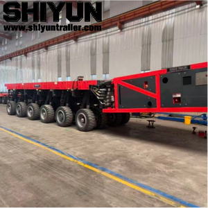 Transportador Modular Autopropulsado de Servicio Pesado Shiyun de <span class=keywords><strong>4</strong></span> y 6 <span class=keywords><strong>Ejes</strong></span> (SPMT) con PPU para Transformadores de Puente - Product Image 6