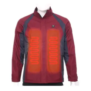 3 heating mode OEM ODM Customized logo Men's heated jacket