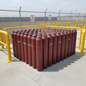 أسطوانات غاز الأسيتيلين C2H4 للحام الصناعي وفقًا لمعيار ISO3807 بأوزان 1 كجم و1.7 كجم و2.1 كجم و4.5 كجم و7.2 كجم و8.5 كجم مع حشوات خالية من الأسبستوس - Product Image 2