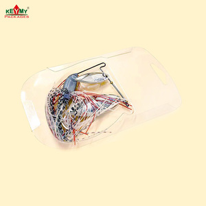 Appâts de pêche Paquet de coquille à clapet Emballage de pêche à l'appât Emballage à clapet thermoformé PVC Keymy SZ02 - Product Image 6