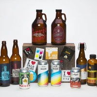 Étiquettes personnalisées pour emballages de canettes de bière en métal, conception de logo, impression, autocollant en rouleau Bopp imperméable pour canettes de bière