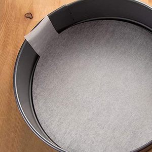 Round Cake Mold Liner Paper 4-10 Inch Disposable <b>Silicone</b> Oil Coated For <b>Baking</b> - Product Image 4