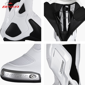 Bottes <span class=keywords><strong>de</strong></span> moto d'hiver, chaussures <span class=keywords><strong>de</strong></span> moto tout-terrain, bottes antidérapantes et amortissantes pour hommes et femmes, utilisables en toutes saisons - Product Image 4