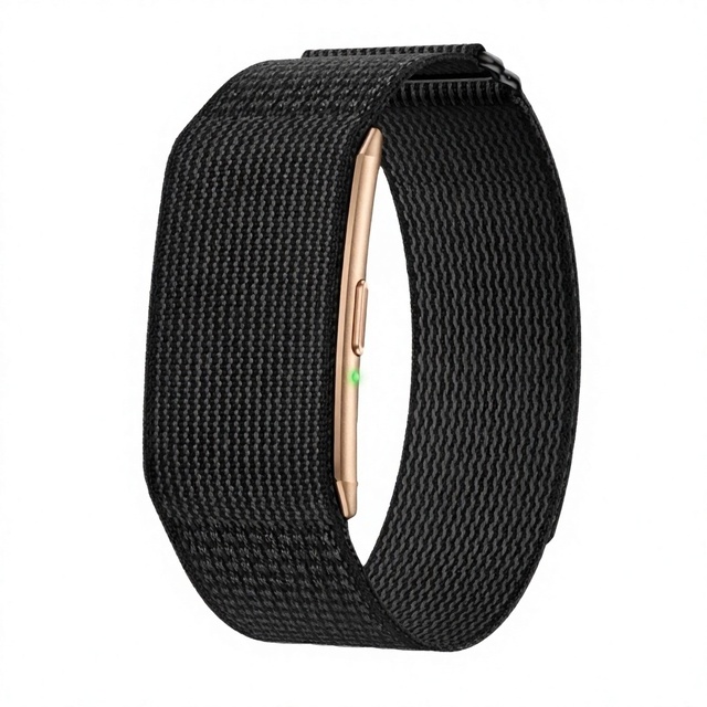 Screenless Smart Bracelet Heart Rate Blood Oxygen Sleep Monitor Lightweight Fitness Tracker Invisible Wristband for Sports