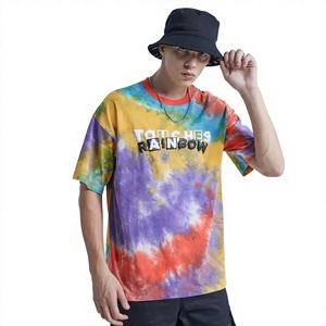 T-shirt Tie-Dye Personnalisé pour Homme 2026 – Créez Votre Propre Impression – T-shirt 300 GSM – Prix de Gros & Qualité Supérieure - Product Image 1