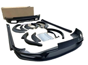 Kit de carrocería WALD mejorado para Porsche Cayenne 9Y0 9YA Nuevo 2018-2022: Labio delantero y trasero, faldones laterales y cejas de rueda - Product Image 5