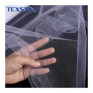 웨딩 드레스를위한 20D 100% 폴리에스터 280CM/108IN 얇은 명주 그물 패브릭 메쉬 - Product Image 2