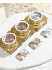 Gel 3D Transparente Semisólido para Moldear, Tallar, Esculpir, Frotar, Polvo de Espejo Desprendible, Sin Necesidad de Limpiar, Arte de <span class=keywords><strong>Uñas</strong></span> LED - Product Image 3