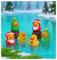 Fabrikverkauf: Neues Design, heiß begehrte Weihnachtsdekoration – Leuchtende 3D-Entenfigur aus Polyresin für Aquarien und mehr