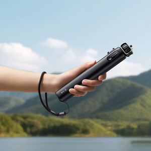 Nouvelle poignée de maintien avec batterie externe 10000 mAh et trépied pliable, support griffe froide pour caméra d'action et smartphone, pour la prise de vue vidéo - Product Image 2