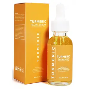 Nature organic female face serum private label moisturizing vitamin c serum for face anti aging turmeric skin care serum