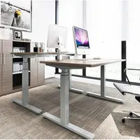 Height Adjustable Table Electric Adjustable Height Table 2021 Top Seller Electric Dual Motor Office Desk Height Adjustable Computer Table Adjustable
