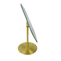 Panneau arrière de miroir de vanité de voyage Portable professionnel nouveau Design pour Salon Spa mariée/cadeau impression de Logo personnalisé utilisation décorative