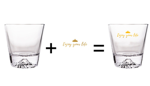 Verres à eau créatifs SQ96, fond épais, style japonais, mont Fuji, verres à whisky chics et luxueux - Product Image 3
