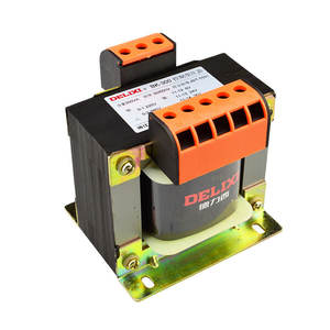 Transformador de Control Delixi BK-300VA para Máquinas Herramienta con Entrada de 380V/220V y Salida de 36V a 24V a 12V/6V - Product Image 1