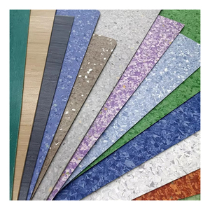 Feuille de vinyle homogène imperméable parquetant le <span class=keywords><strong>tapis</strong></span> industriel antibactérien de PVC - Product Image 1
