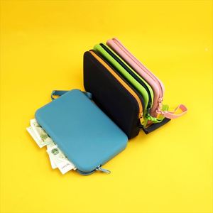 Trendy Unisex Silicone <b>Wallet</b> Excellent Waterproof <b>Zip</b> Setup Travel Essential Organizer - Product Image 4