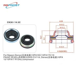 Sello de Eje de Compresor de Aire Acondicionado para Automóvil, Sello de Eje de Compresor para <span class=keywords><strong>Denso</strong></span> CK30X14.3C para Nippon <span class=keywords><strong>10PA15C</strong></span> / 10PA17C / 10PA20C - Product Image 4