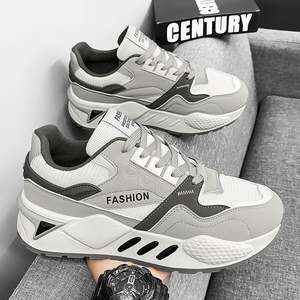 Zapatillas deportivas casuales transpirables de moda para hombre, estilo nuevo, cómodas, con cordones, para caminar, venta al por mayor de fábrica - Product Image 5