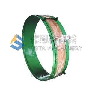 Compensateur flexible non métallique pour cheminée, joint de dilatation flexible pour tuyaux d'échappement avec anneau de protection - Product Image 3