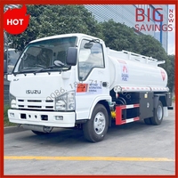 Camion-citerne à eau potable en acier inoxydable de haute qualité, camion-citerne automatique de 8 tonnes, camion-citerne de transport d'eau avec arroseur