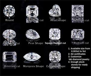Synthetic Round VS1 Lab Grown <strong>Loose</strong> <strong>Diamond</strong> CVD HPHT <strong>Certified</strong> 0.01-2 Carat for Jewelry <strong>GIA</strong> &amp; IGI <strong>Certified</strong> Wholesale - Product Image 5