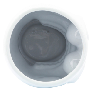 Vaso in ceramica a forma di teschio bianco, vaso decorativo per fiori, per soggiorno, camera da letto, ufficio, decorazioni per la casa, stile contemporaneo - Product Image 6