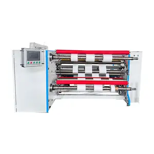 Automatic Self Adhesive Film Paper Slitter Rewinder Machine