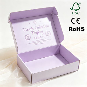 Caja de Envío de Cartón Corrugado Impresa Personalizada para Juguetes, Papelería, Ropa, Envíos Postales, con Construcción de Cartón Resistente - Product Image 1