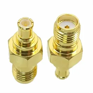 Conector hembra SMA a conector macho MCX Conector adaptador coaxial RF