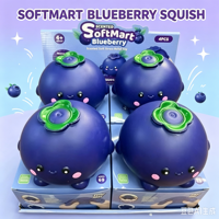 Mainan Squishy Jumbo Aneka Bentuk, Slow Rising TPR, Pereda Stres, Bentuk Buah, Rusa, Lemon, Naga, Blueberry, Kue, Koin, Kalkun