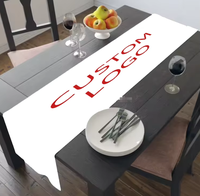 Chemin de table et ceinture de chaise imprimés en 3D chemin de table croisé éthiopien Habesha Erythrée pour la décoration d'événement de mariage