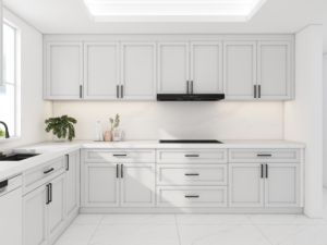 Minimalist Custom Wooden Kitchen <b>Cabinets</b> Full Modern Luxury White Lacquer Complete Kitchen <b>Cabinet</b> for Apartment - Product Image 3