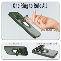 Nouvel étui de Protection Len pour iPhone 15 Pro 14 Plus 11 12 13 16 Pro Max XS XR 7 8 anneau support support couverture arrière coque de téléphone