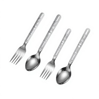Ensemble de Couverts de Luxe 3 Pièces en Acier Inoxydable Effet Miroir – Couteau, Fourchette, Cuillère – Léger et Compatible Lave-Vaisselle pour Dîners et Usage Domestique