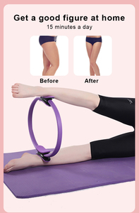 Haute qualité Sport <span class=keywords><strong>cuisses</strong></span> jambes entraînement <span class=keywords><strong>cercle</strong></span> magique corps étirement Pilates Yoga anneau - Product Image 5