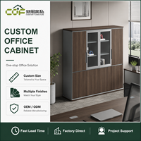 Armoire de classement de bureau moderne en bois avec tiroirs verrouillables pour usage commercial, scolaire et stockage extérieur