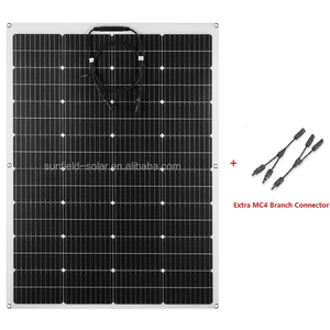 รับประกัน 10 ปี ประสิทธิภาพสูง 24% 9BB กันน้ำ เซลล์ HJT แบบยืดหยุ่น 120W 125W 12V แผงโซลาร์เซลล์ 100w 200w 430W 520W - Product Image 2