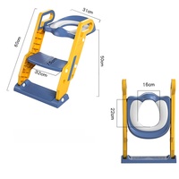 Chaise d'apprentissage de la propreté pliable pour bébé, échelle de toilette réglable, toilette en plastique sécurisée pour enfants