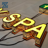 Letras 3D con Canal de Luz LED Acrílicas para Decoración de Oficinas